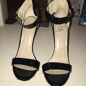 Two strap heels